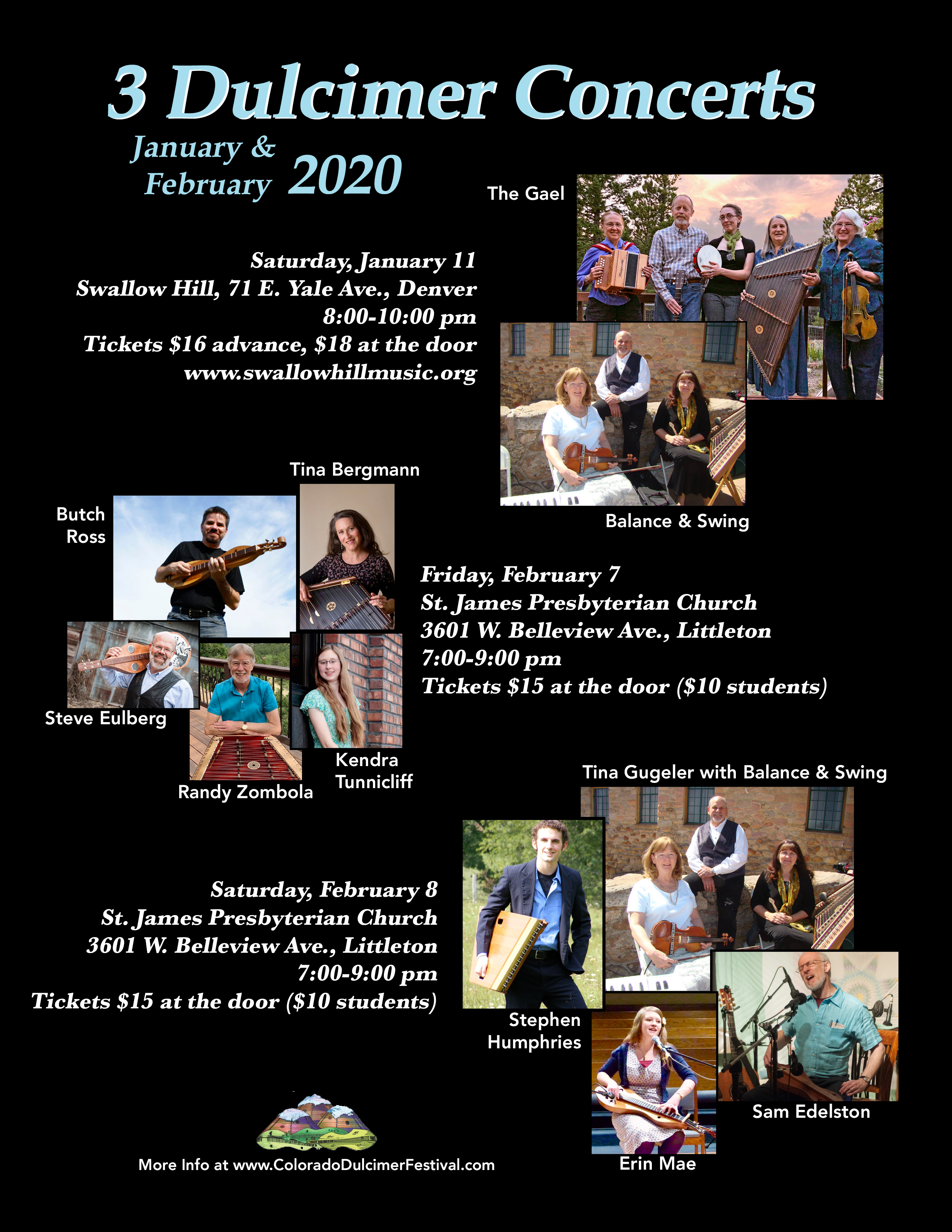 Festival Posters Colorado Dulcimer Festival